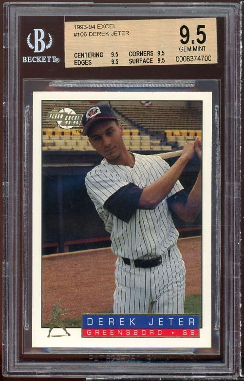 Derek Jeter Rookie Card