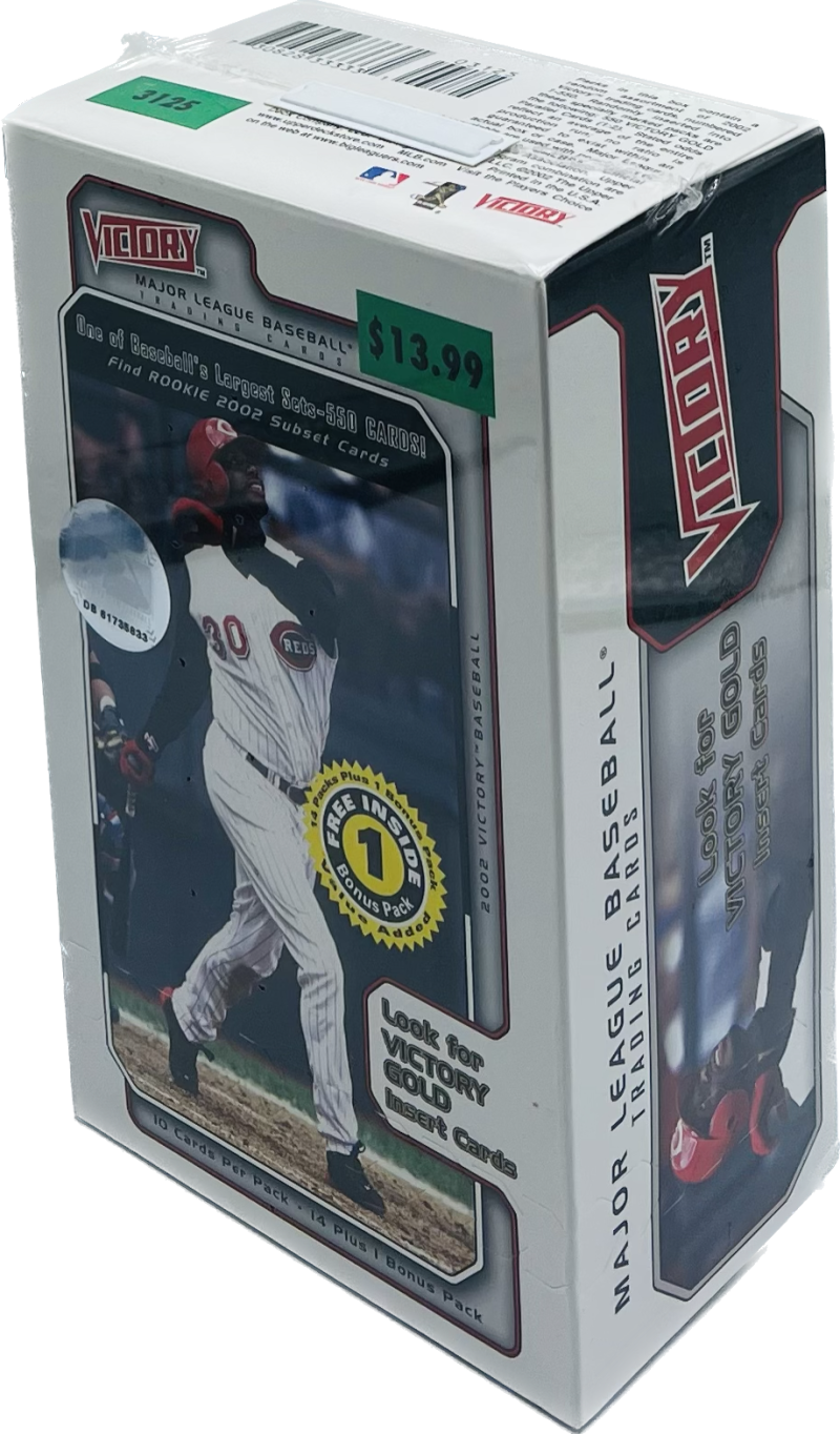 2002 Upper Deck Victory Baseball Blaster Box Image 2