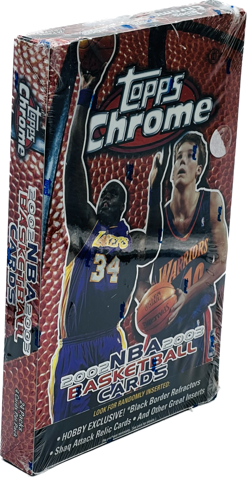 2002-03 Topps Chrome Basketball Hobby Box Image 1