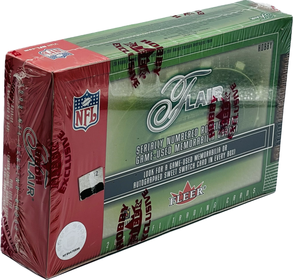 2003 Fleer Flair Football Hobby Box Image 1