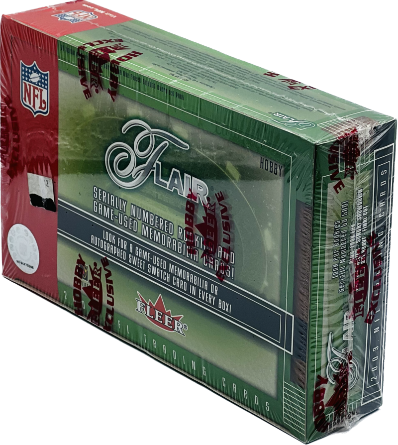 2003 Fleer Flair Football Hobby Box Image 2