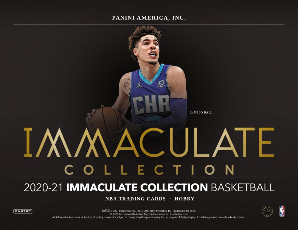 2020-21 Panini Immaculate Basketball Hobby Box Image 4