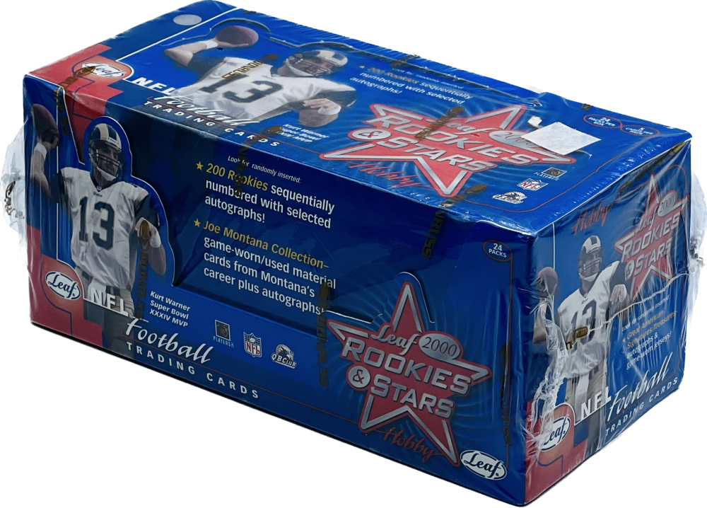 2000 Leaf Rookies & Stars Football Hobby Box Image 2