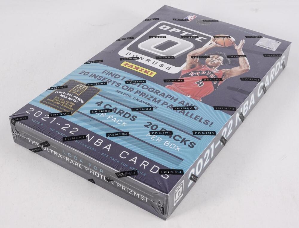 2021-22 Panini Donruss Optic Basketball Hobby Box Image 1