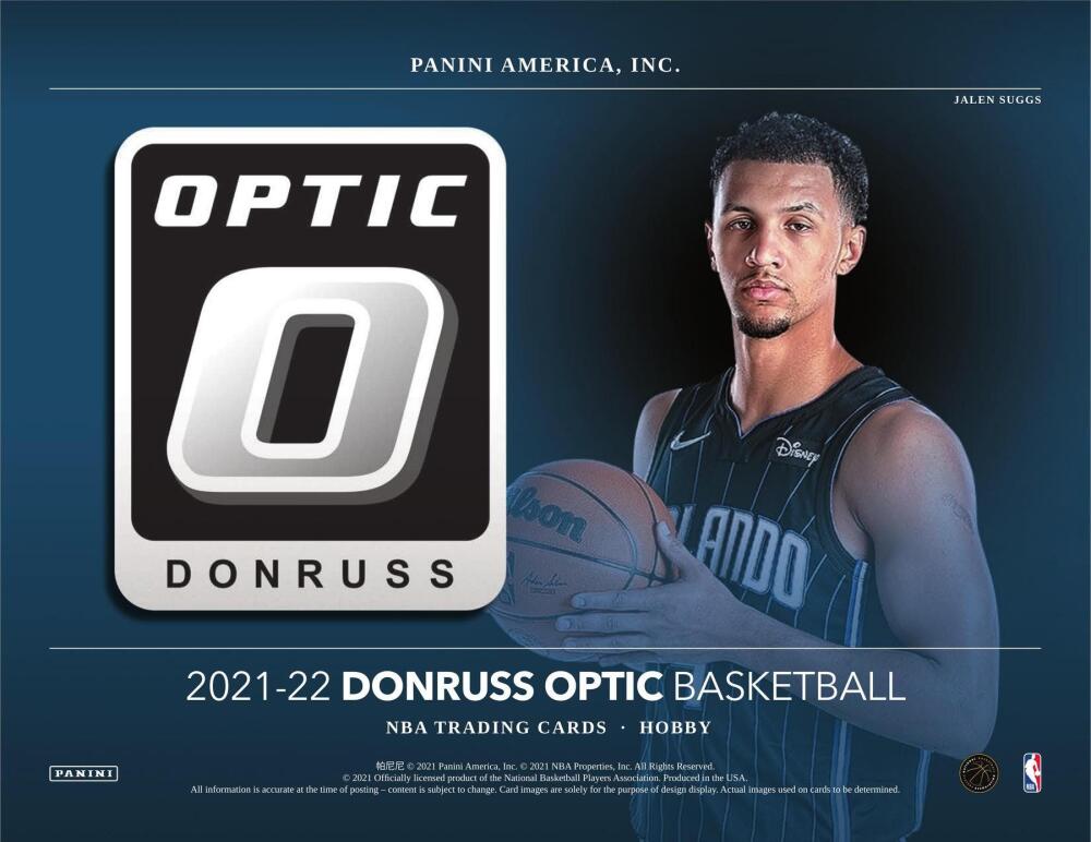 2021-22 Panini Donruss Optic Basketball Hobby Box Image 2