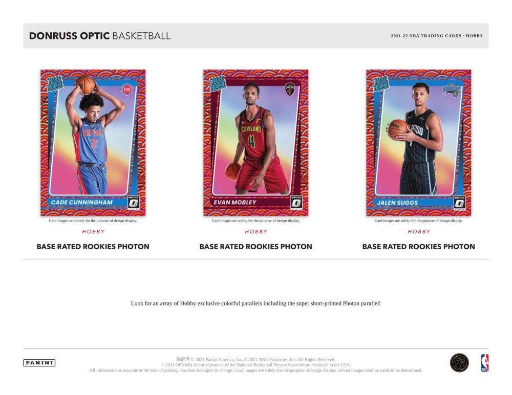 2021-22 Panini Donruss Optic Basketball Hobby Box Image 4