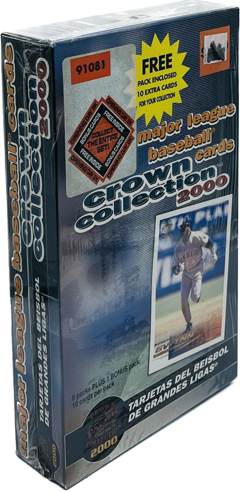 2000 Pacific Crown Collection Baseball 9-Pack Blaster Box Image 2