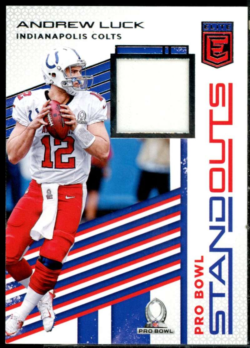 Andrew Luck Card 2017 Elite Pro Bowl Standouts Jerseys #21  Image 1