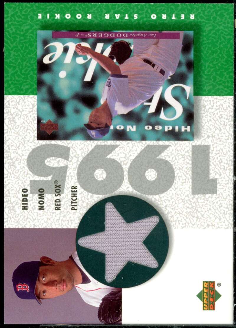 Hideo Nomo Card 2002 UD Authentics Retro Star Rookie Jerseys #SRHN  Image 1