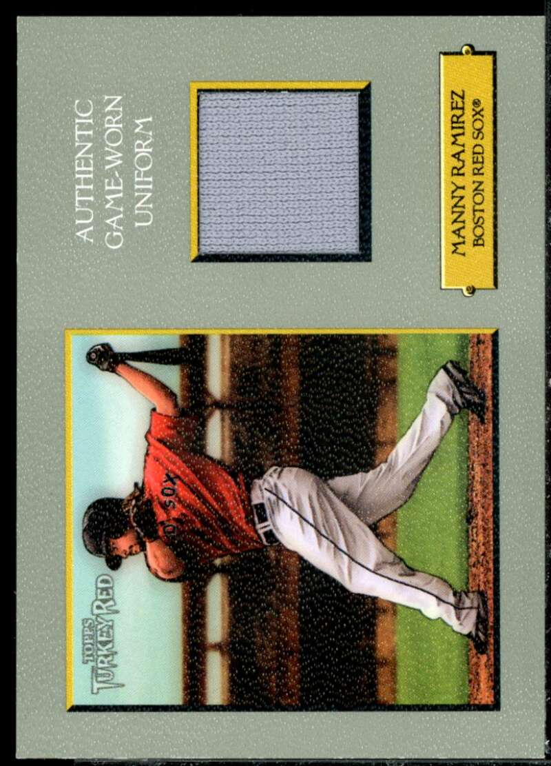 Manny Ramirez Pants Card 2006 Topps Turkey Red Relics #MR  Image 1