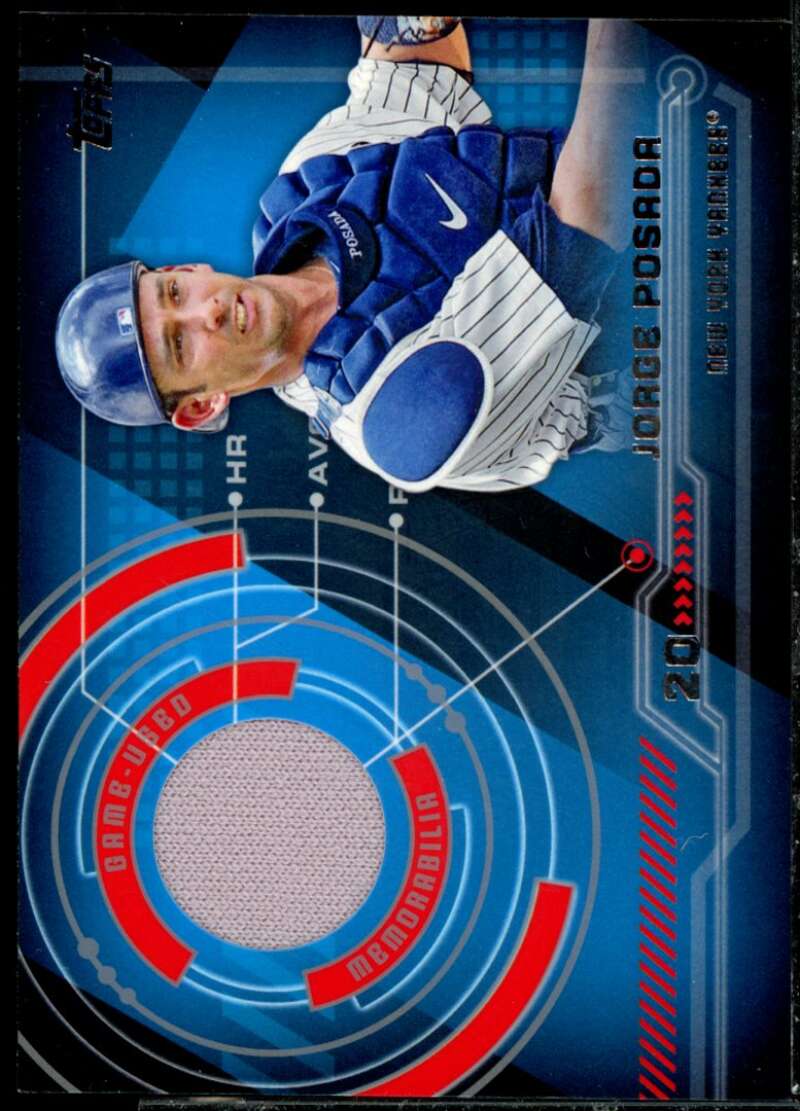 Jorge Posada Card 2014 Topps Trajectory Relics #TRJP  Image 1