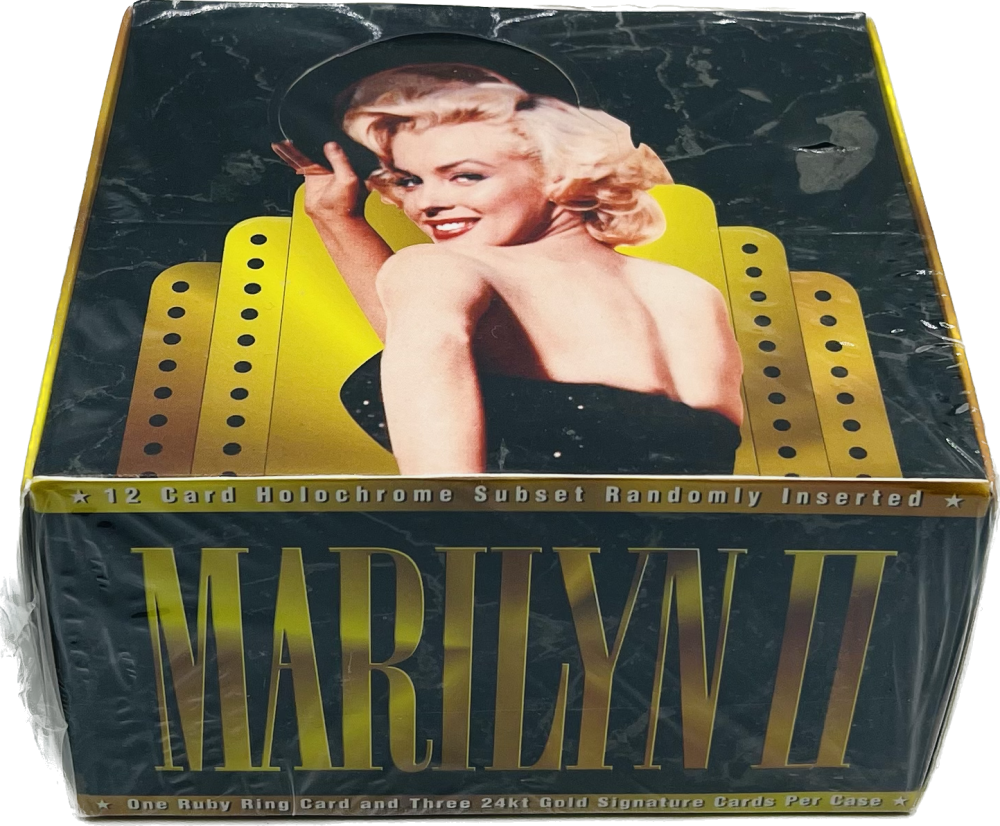 1995 Sports Time Marilyn Monroe Series 2 Trading Card Box Image 1
