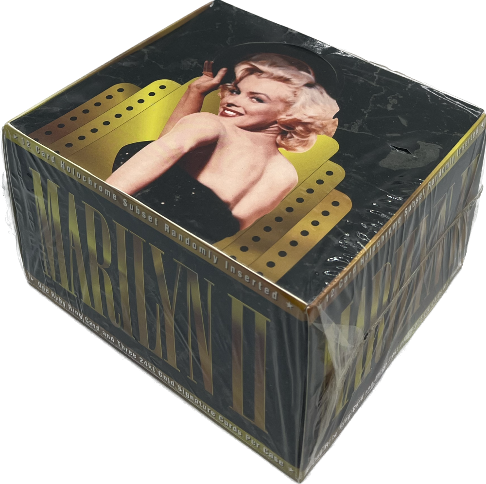 1995 Sports Time Marilyn Monroe Series 2 Trading Card Box Image 2