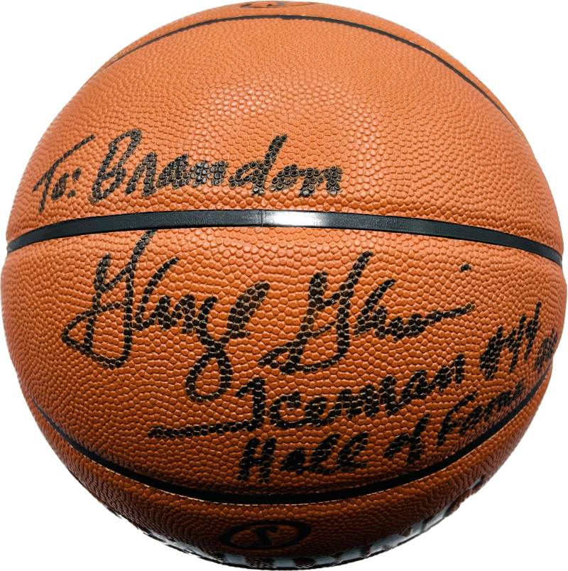 George Gervin "The Iceman" Autograph Signed 1996 HOF Official NBA Basketball Authentic Image 1