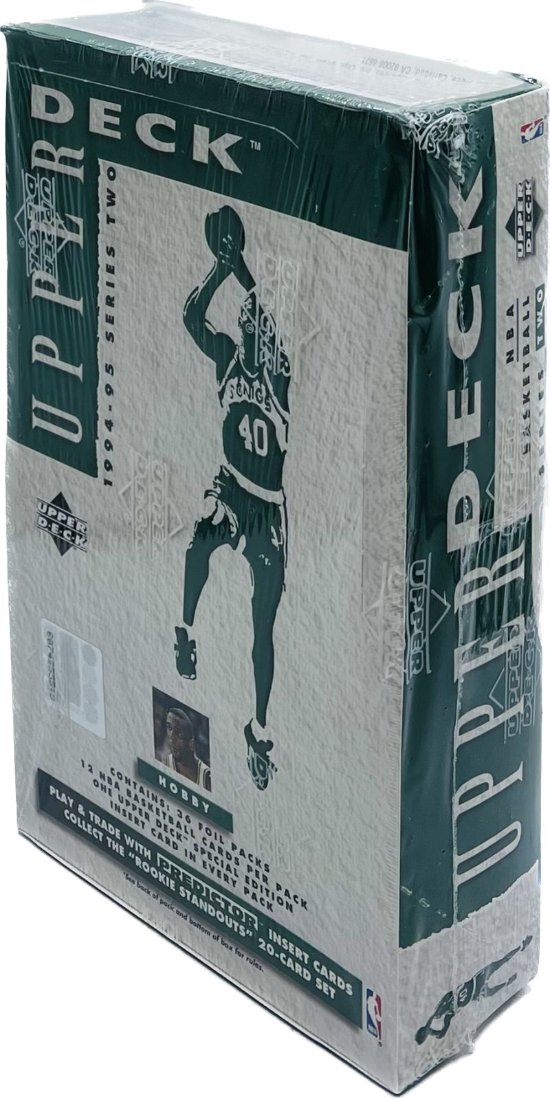 1994-95 Upper Deck Series 2 Hobby Basketball Box Image 2