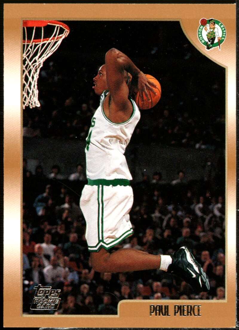 Paul Pierce Rookie Card 1998-99 Topps #135  Image 1