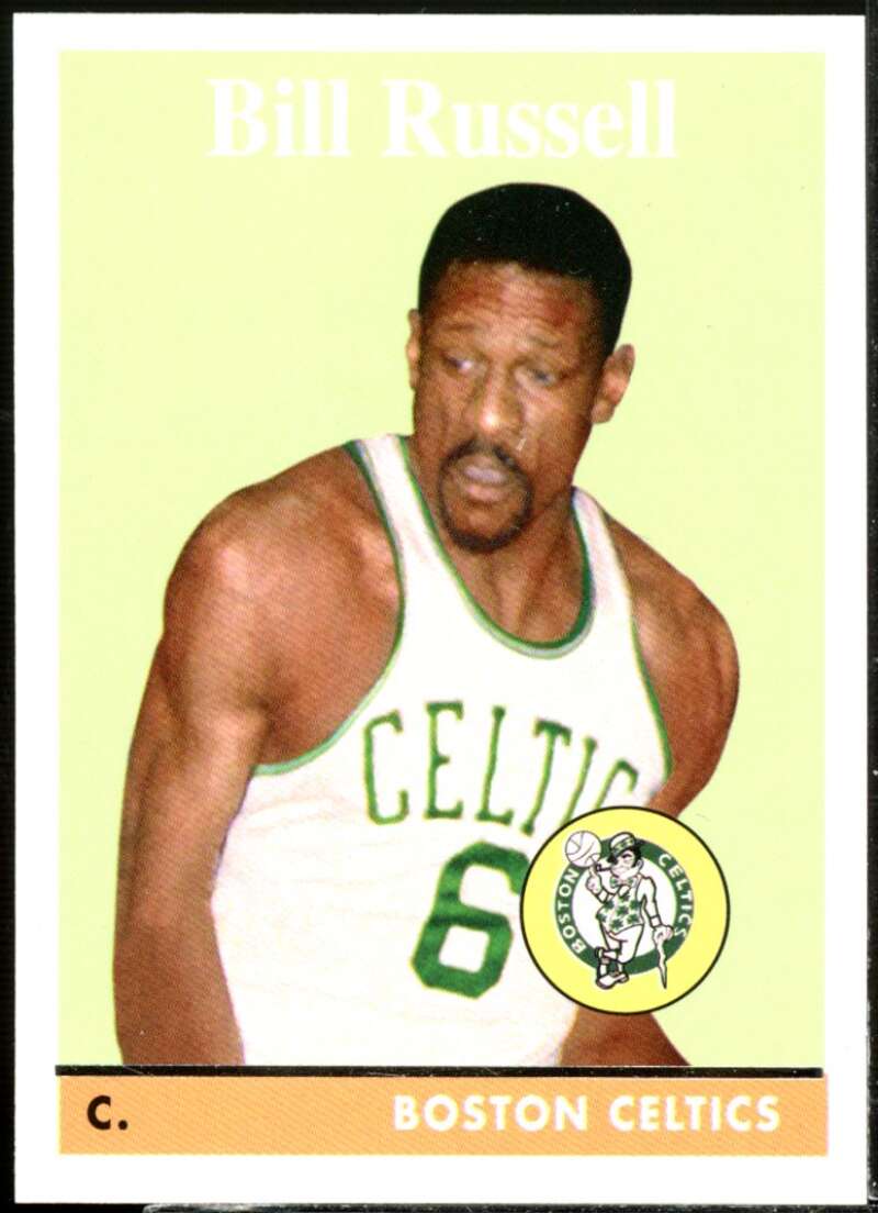 Bill Russell Card 2008-09 Topps 1958-59 Variations #175  Image 1