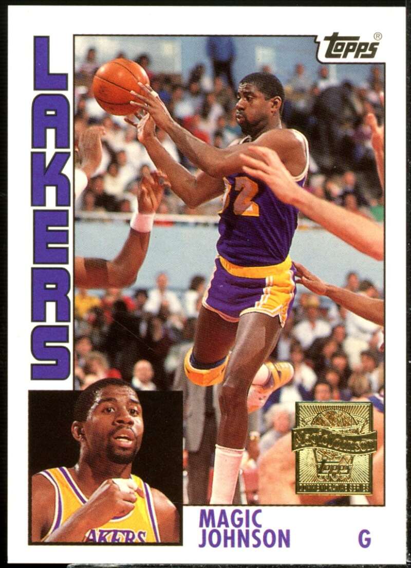Magic Johnson Card 2000-01 Topps Cards That Never Were #MJ2  Image 1