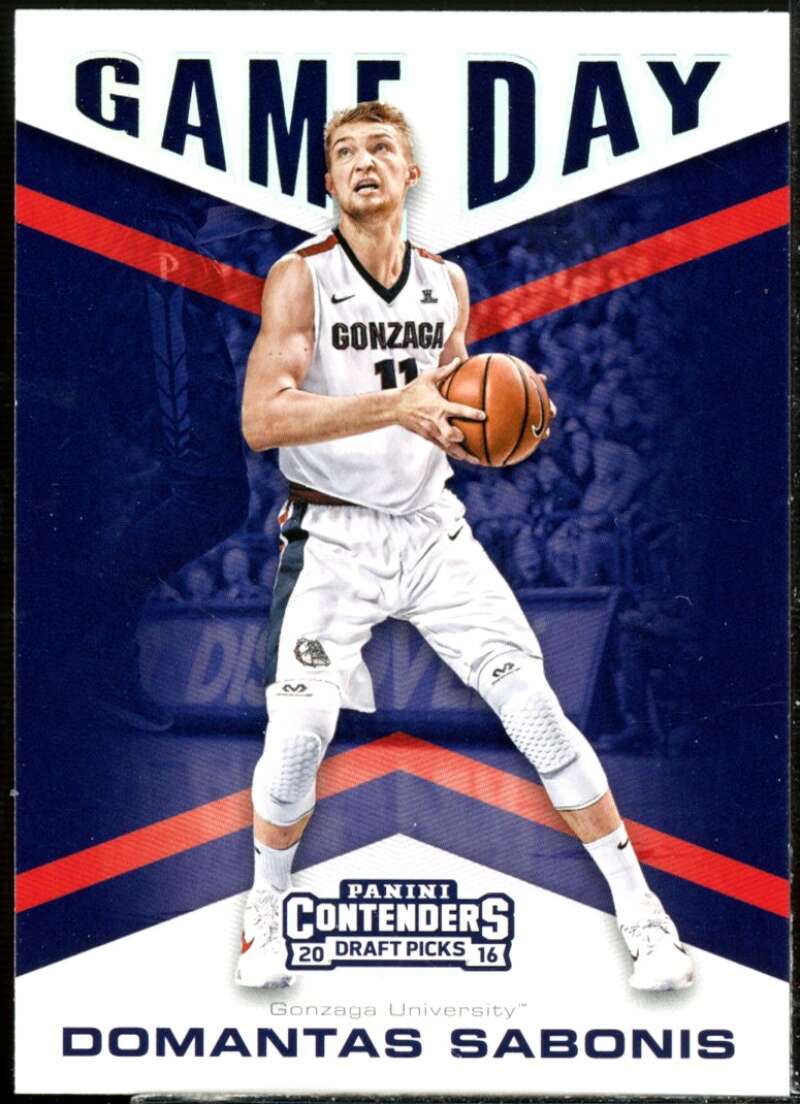 Domantas Sabonis Rookie Card 2016-17 Panini Contenders Draft Picks Game Day #16  Image 1