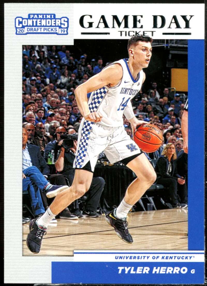 Tyler Herro Rookie 2019-20 Panini Contenders Draft Picks Game Day Tickets #19  Image 1