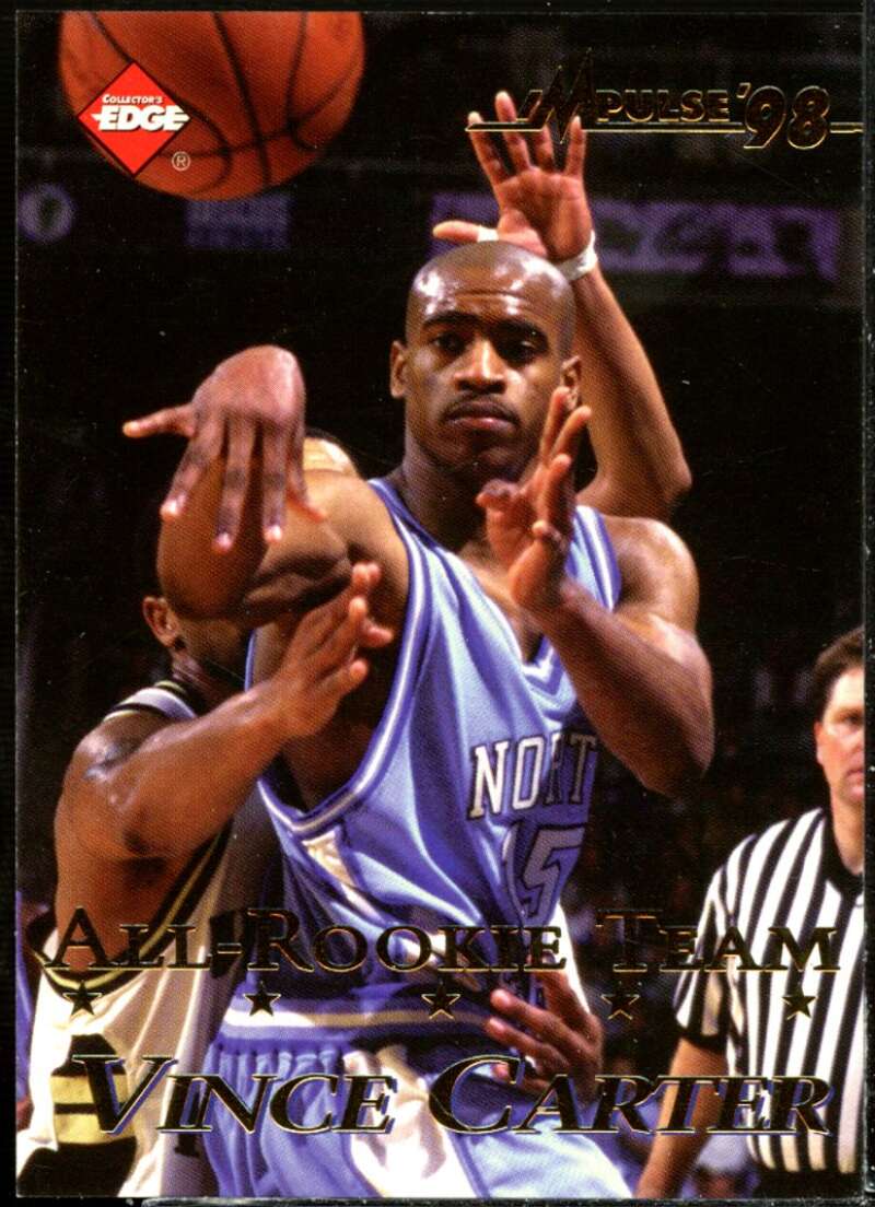 Vince Carter AR Rookie Card 1998 Collector's Edge Impulse #45  Image 1