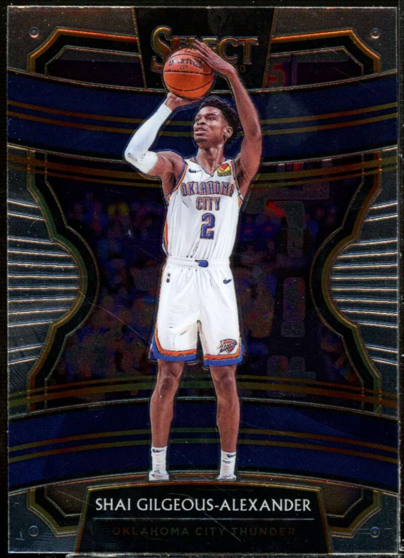 Shai Gilgeous-Alexander Card 2019-20 Select #81  Image 1