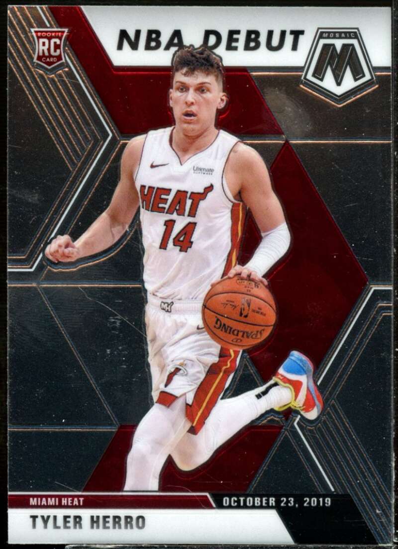 Tyler Herro Rookie Card 2019-20 Panini Mosaic #280  Image 1