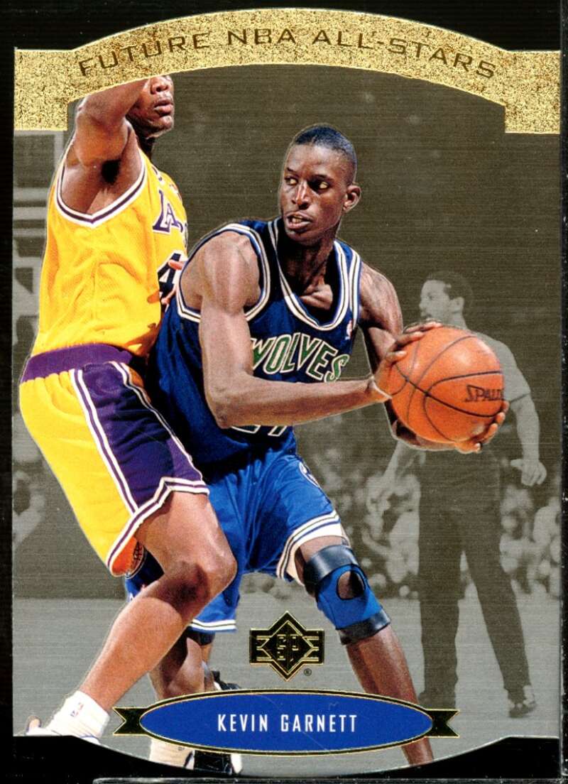 Kevin Garnett Card 1995-96 SP All-Stars Gold #AS28  Image 1