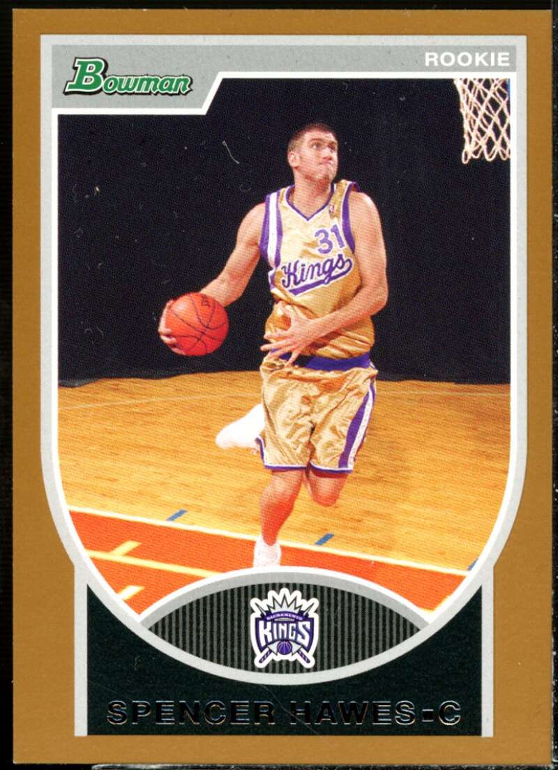 Spencer Hawes Card 2007-08 Bowman Copper #127  Image 1