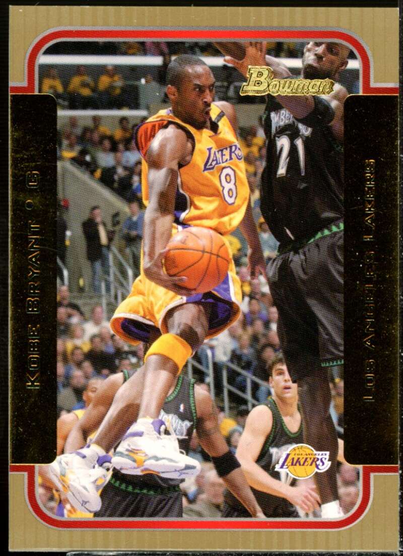 Kobe Bryant Card 2003-04 Bowman Gold #100  Image 1