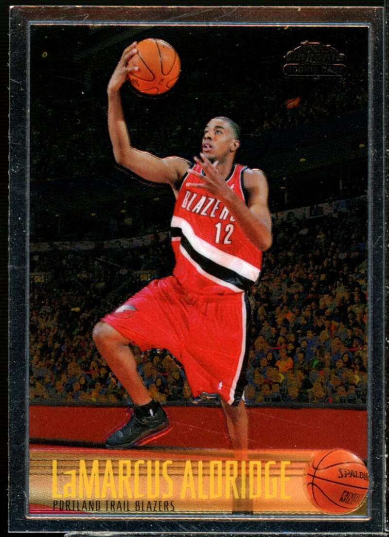 LaMarcus Aldridge Card 2006-07 Topps Chrome 1996-97 Variations #183  Image 1