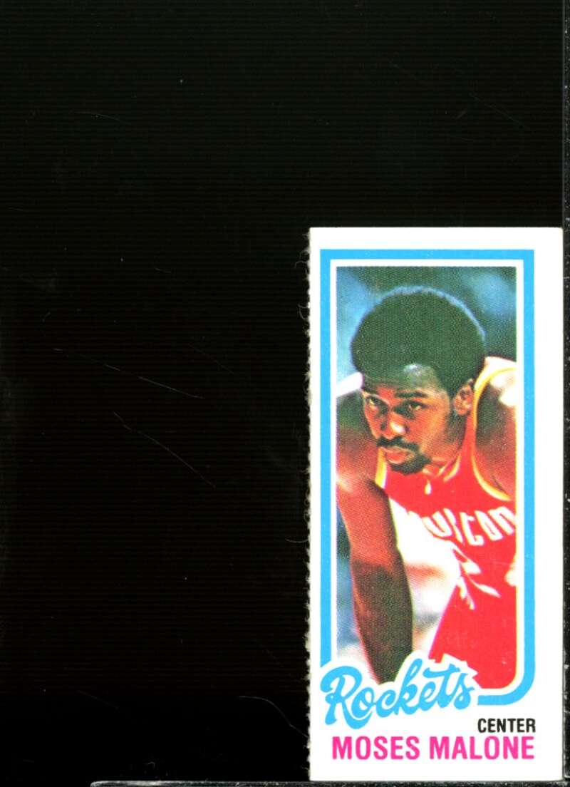 Moses Malone Card 1980-81 Topps Single Panel #107  Image 1