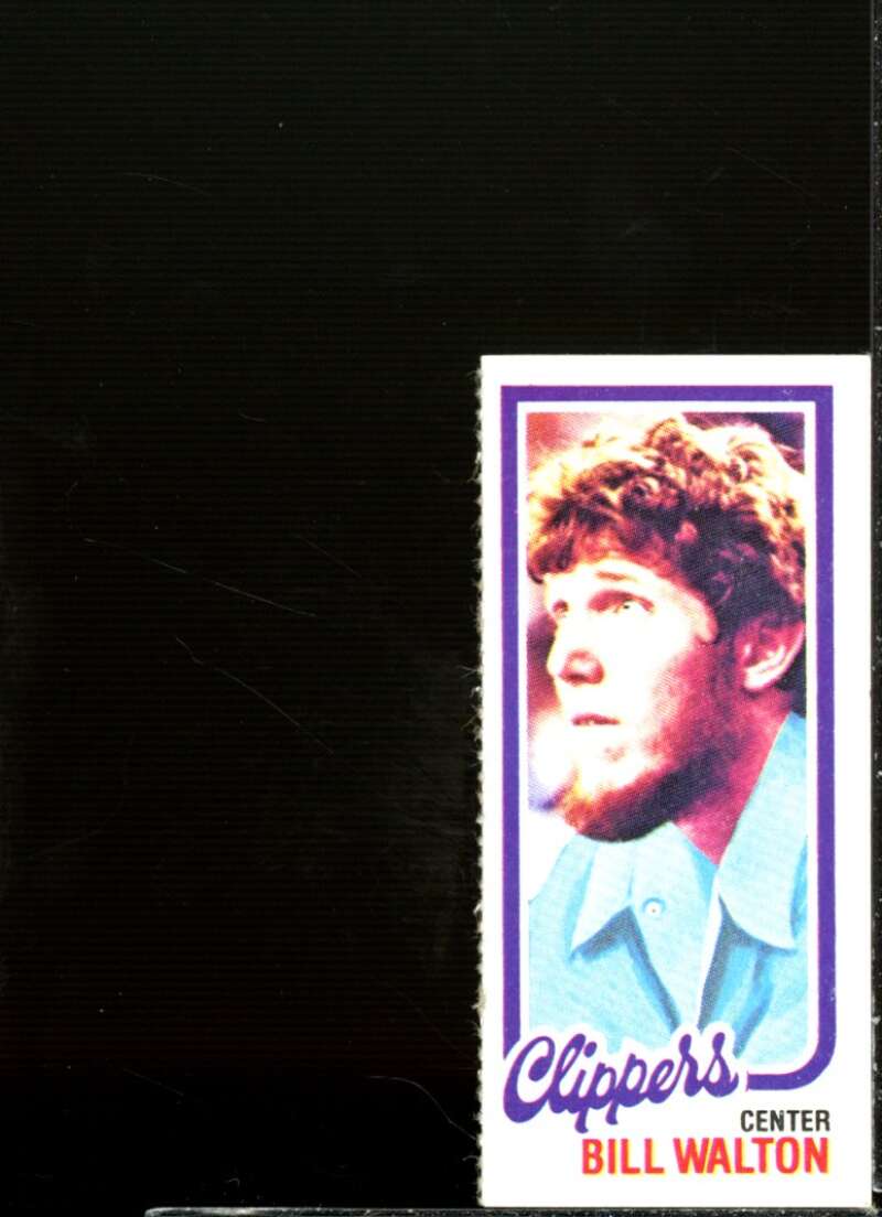 Bill Walton Card 1980-81 Topps Single Panel #222  Image 1