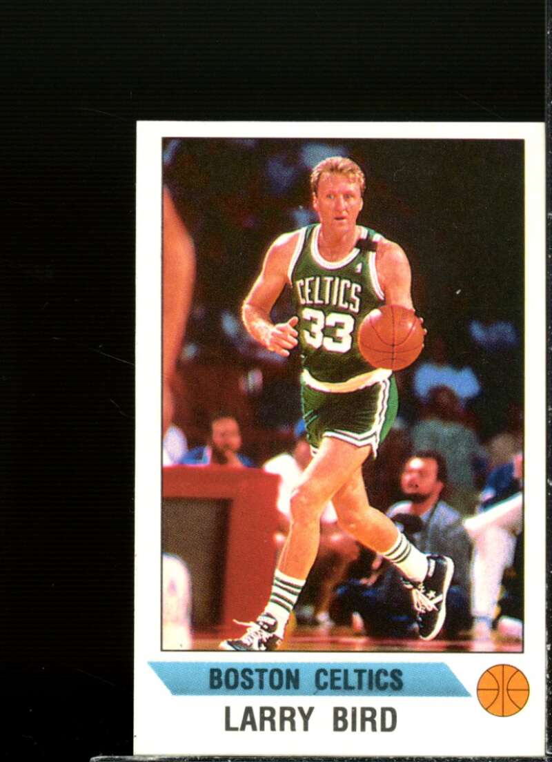 Larry Bird Card 1990-91 Panini Stickers #135  Image 1