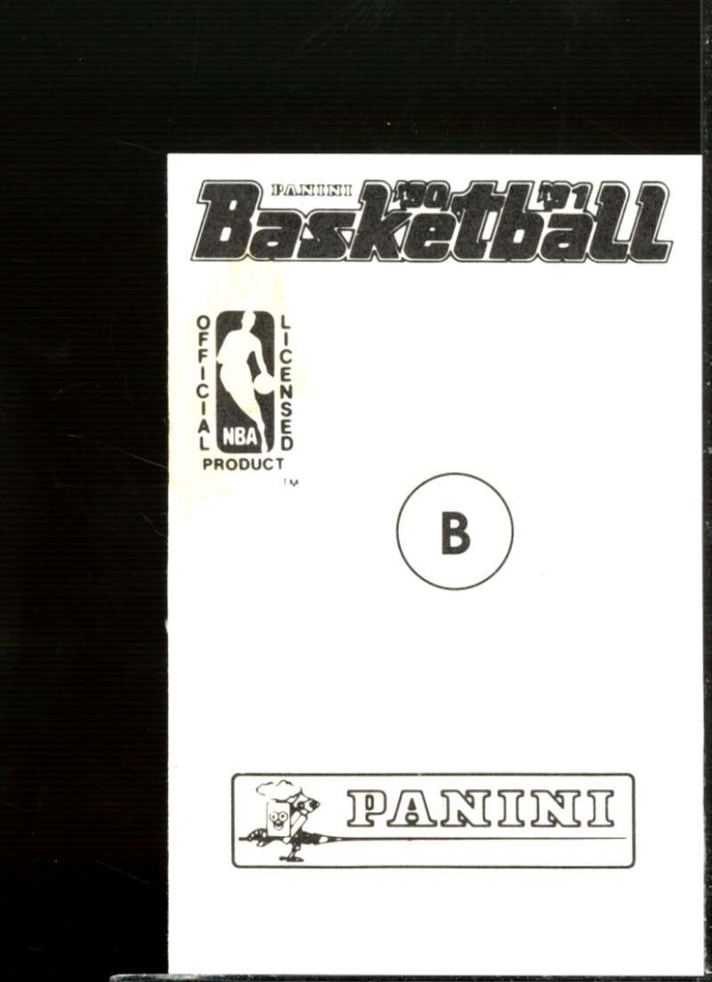 Magic Johnson AS Card 1990-91 Panini Stickers #B  Image 2