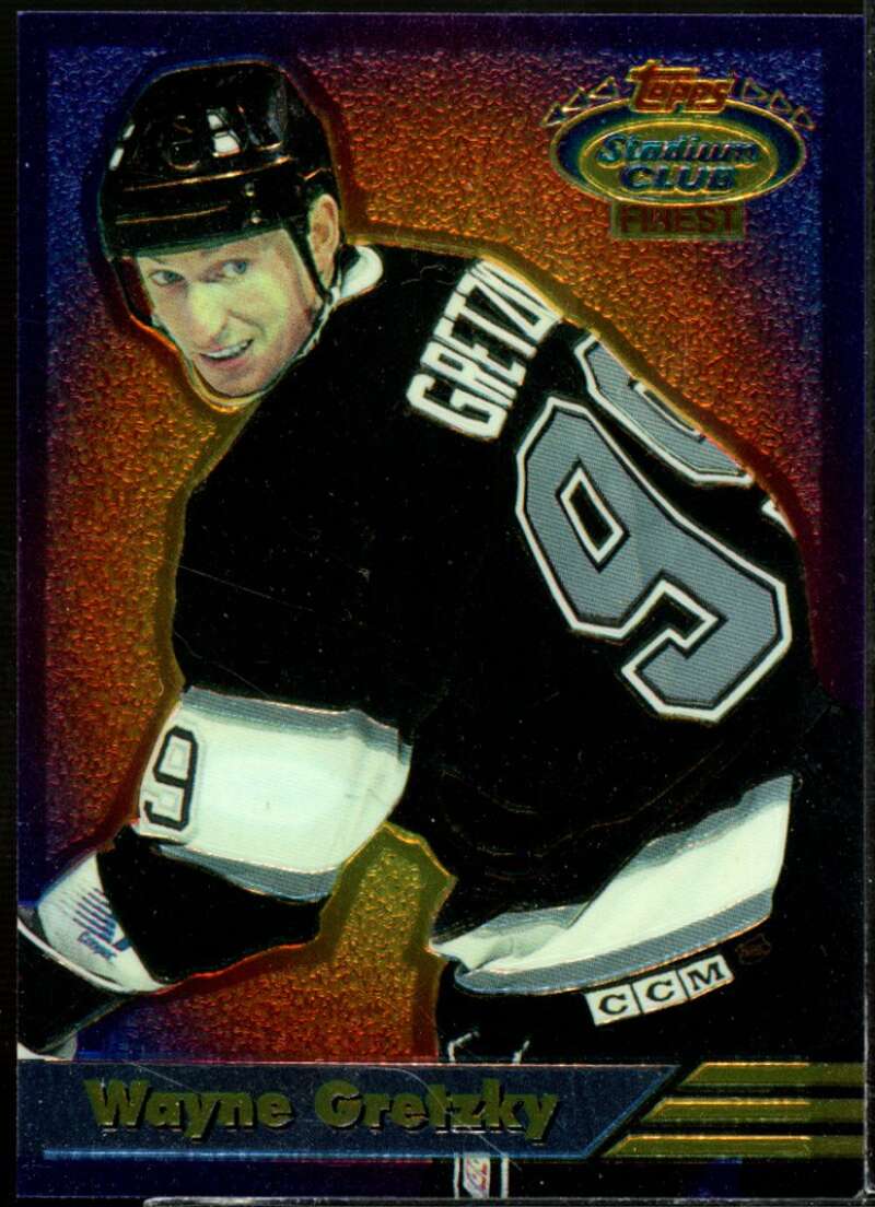 Wayne Gretzky Card 1993-94 Stadium Club Finest Inserts #1  Image 1