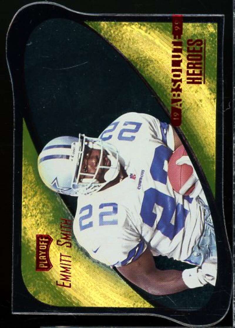 Emmitt Smith Card 1999 Absolute SSD Heroes #HE10  Image 1