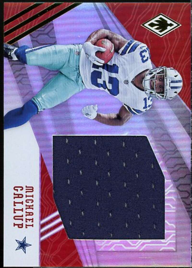 Michael Gallup Rookie Card 2018 Panini Phoenix Rookie Jerseys #24  Image 1