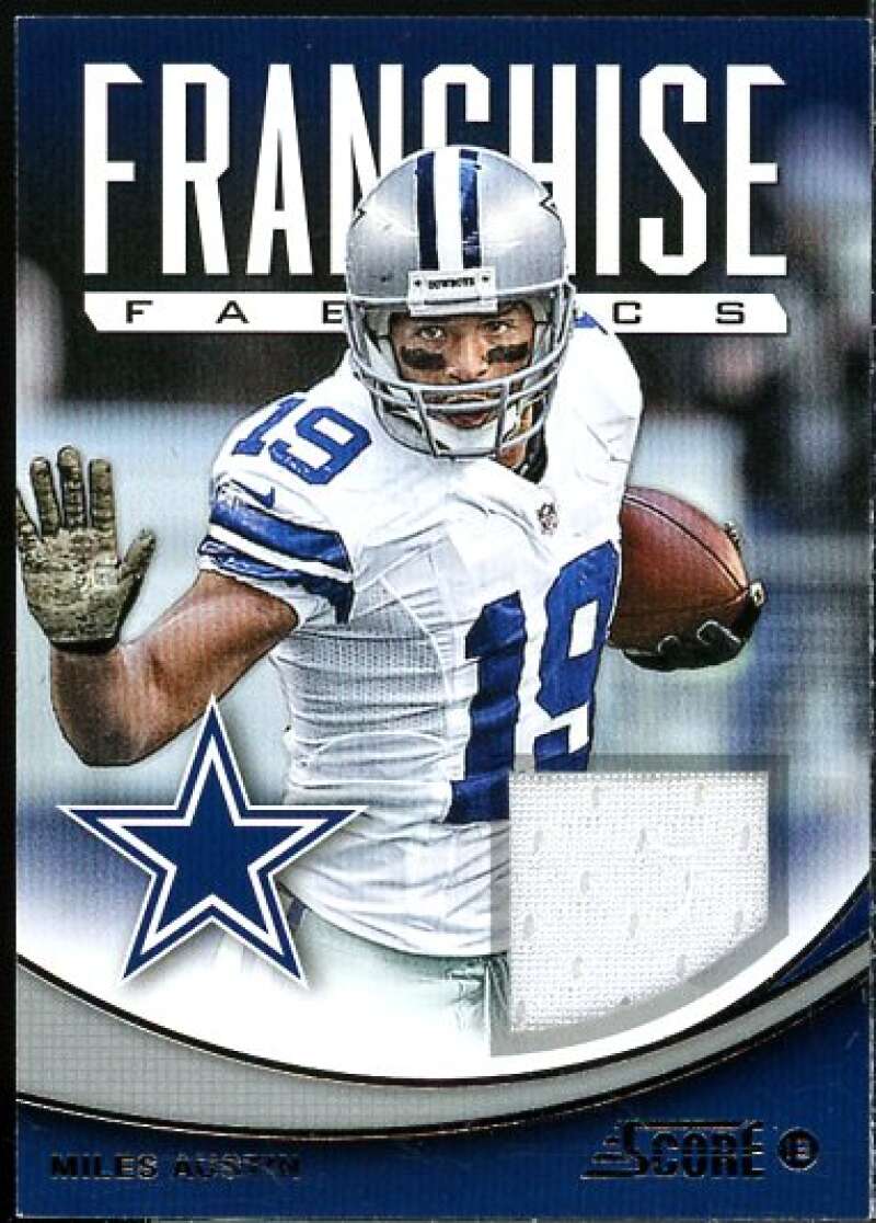 Miles Austin Card 2013 Score Franchise Fabrics #FFMA  Image 1