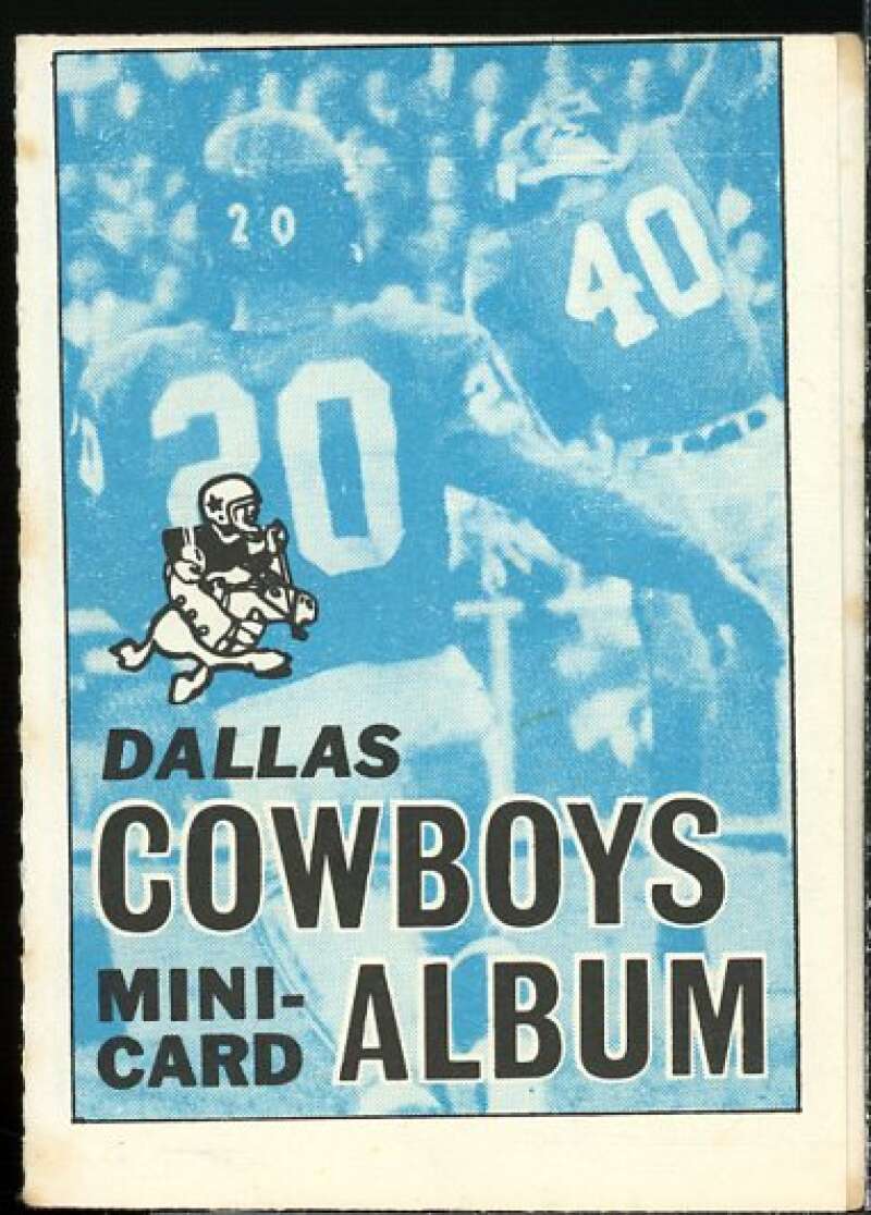 Dallas Cowboys Card 1969 Topps Mini-Cards Stamp Albums #5  Image 1