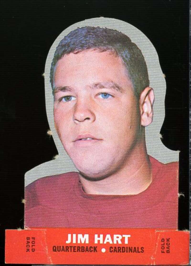 Jim Hart Card 1968 Topps Stand-Ups Inserts #8  Image 1