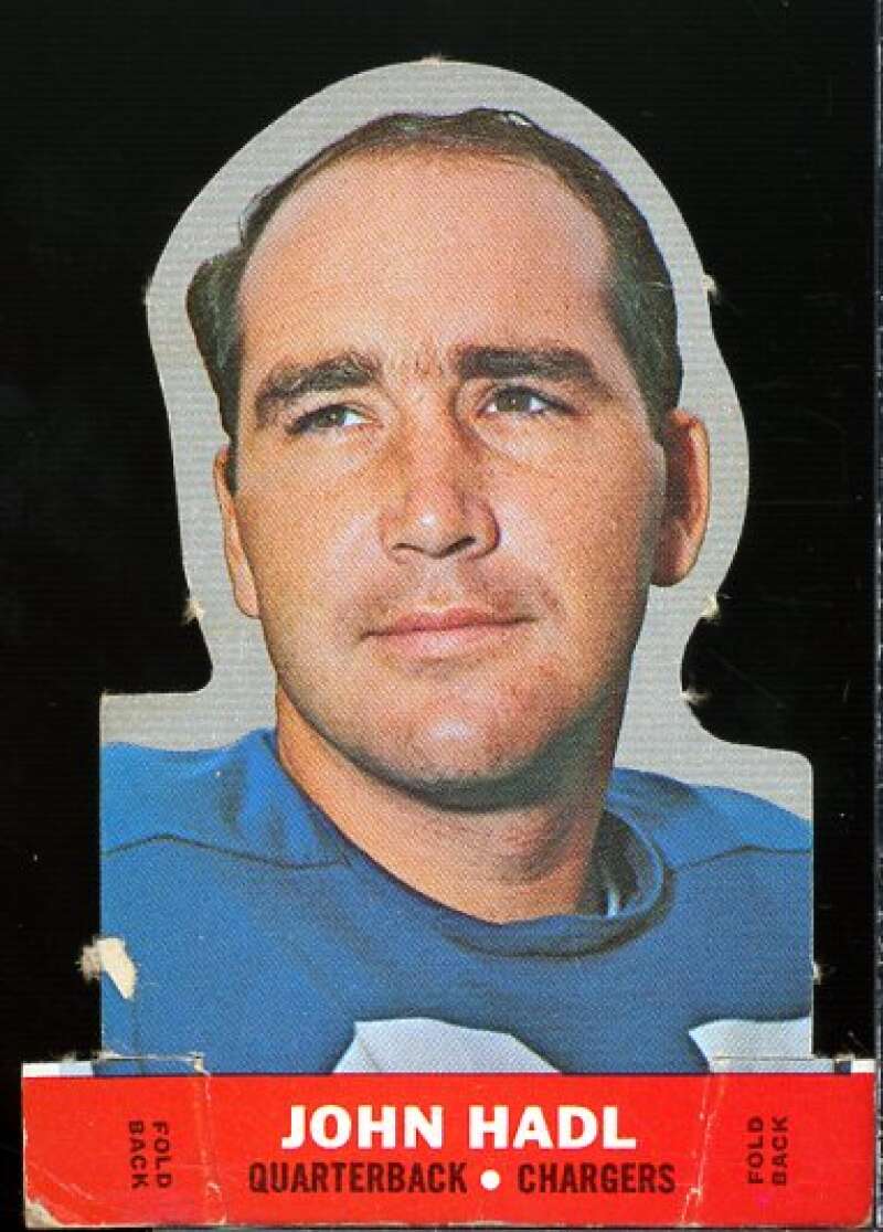 John Hadl Card 1968 Topps Stand-Ups Inserts #7  Image 1