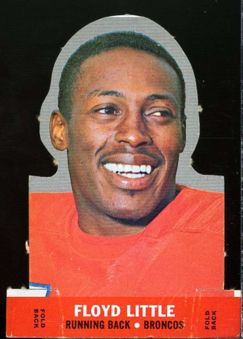 Floyd Little Card 1968 Topps Stand-Ups Inserts #14  Image 1