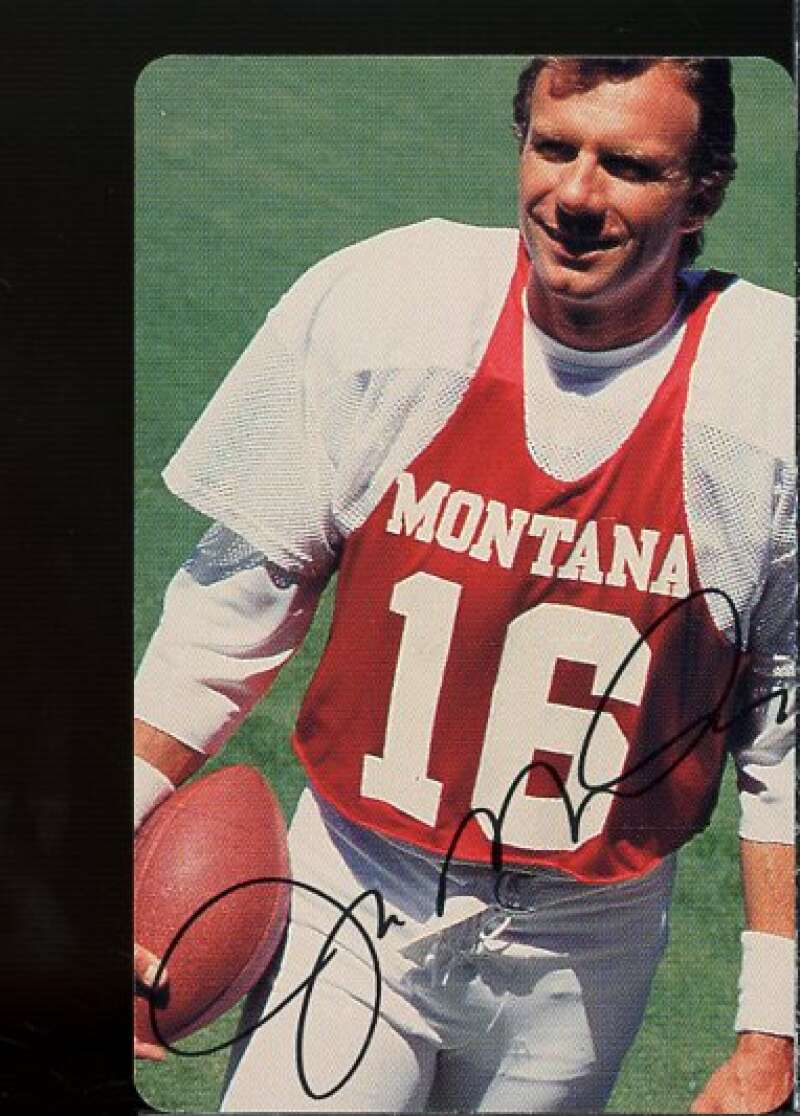 Rush - Mervyn's Of California Card 1995 The Joe Montana Collectible Card #NA  Image 1