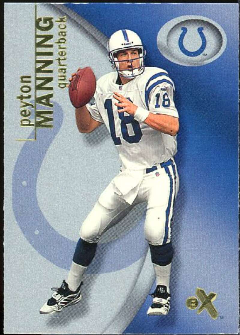 Peyton Manning Card 2001 E-X #17  Image 1