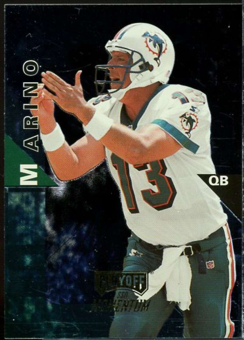 Dan Marino Card 1998 Playoff Momentum Hobby #121  Image 1