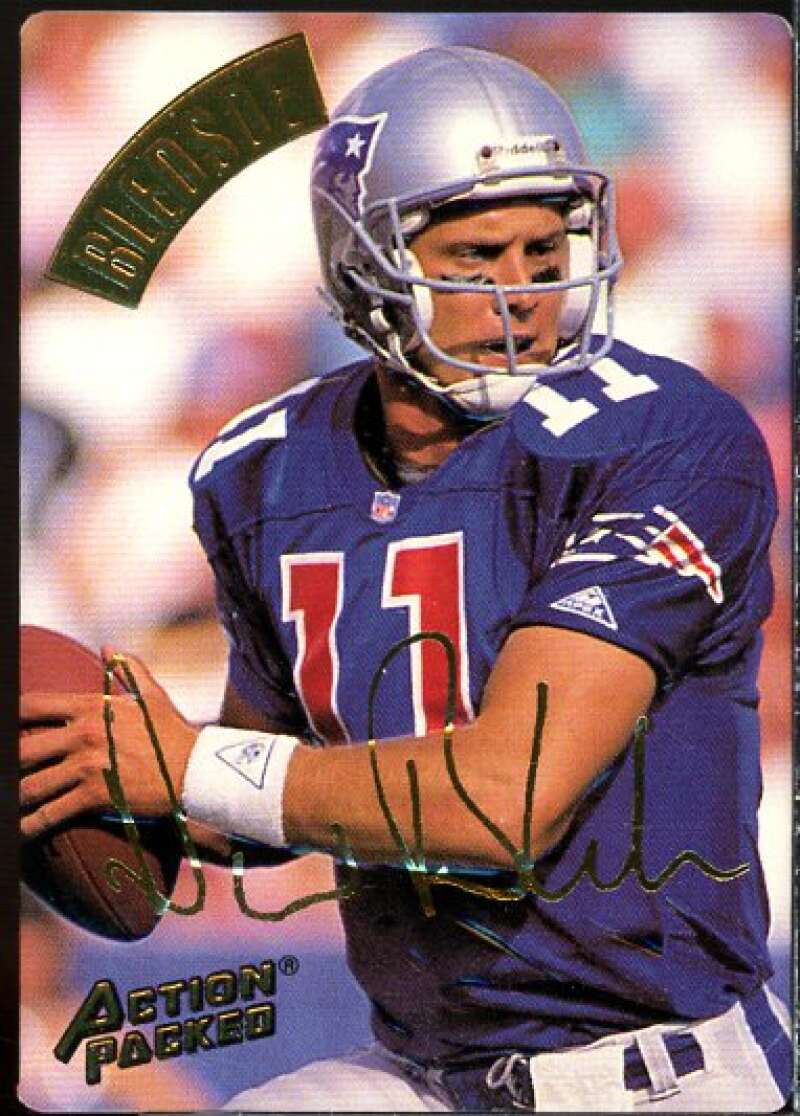 Drew Bledsoe Card 1994 Action Packed Gold Signatures #70  Image 1