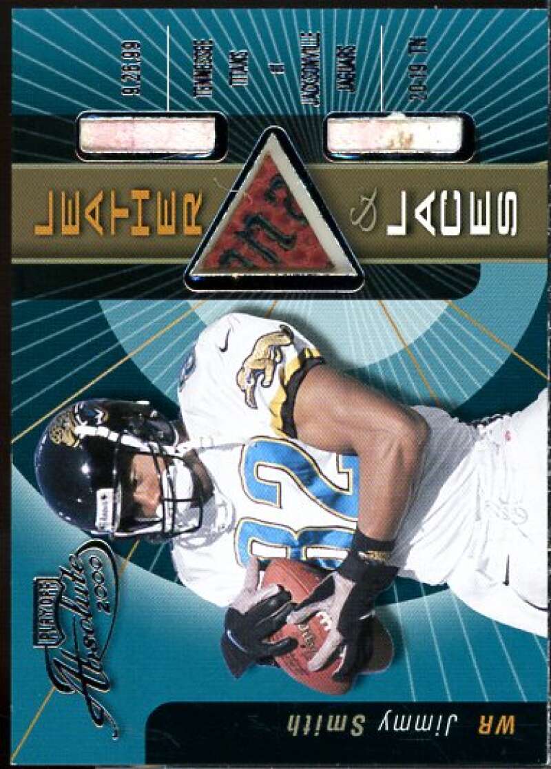 Jimmy Smith Card 2000 Absolute Leather and Laces Combos #JS82  Image 1