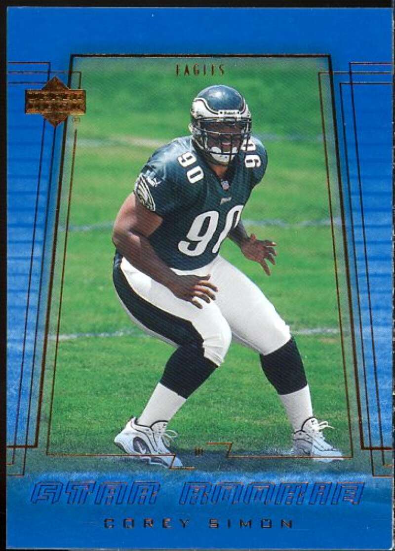 Corey Simon Rookie Card 2000 Upper Deck #226  Image 1