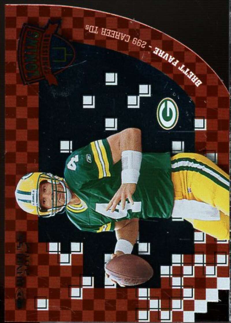 Brett Favre Card 2002 Donruss Zoning Commission #ZC8  Image 1